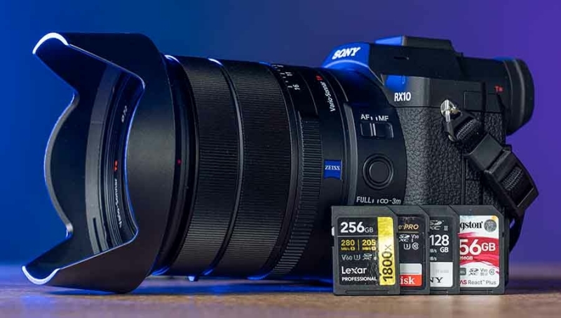 Welke geheugenkaart Sony RX10 V