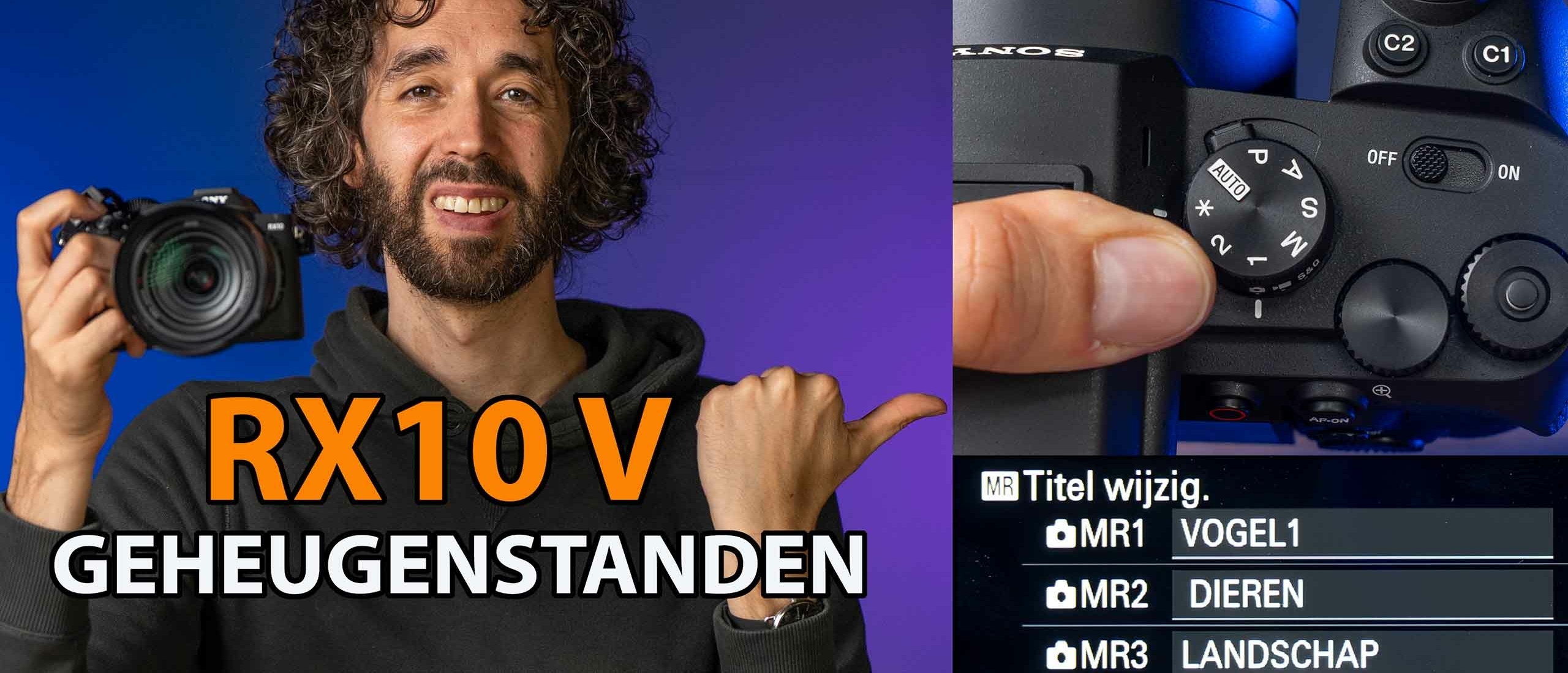 10 Geheugenstanden Sony RX10 V: handig of overbodig?