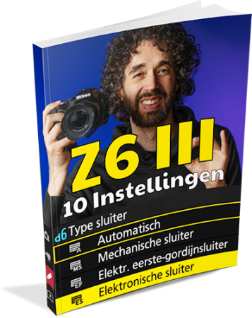 Nikon Z6 III E-book foto instellingen