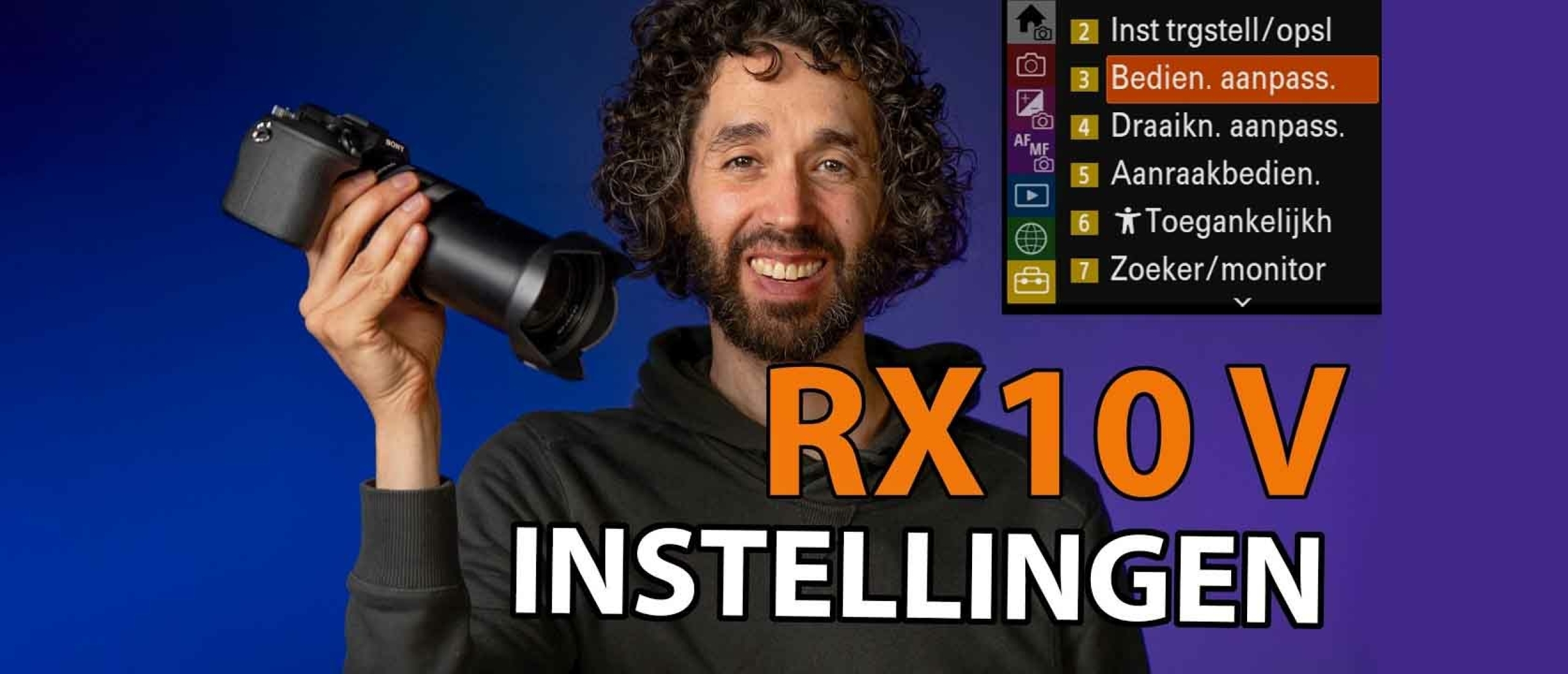 sony rx10 V fotografie instellingen mark 5