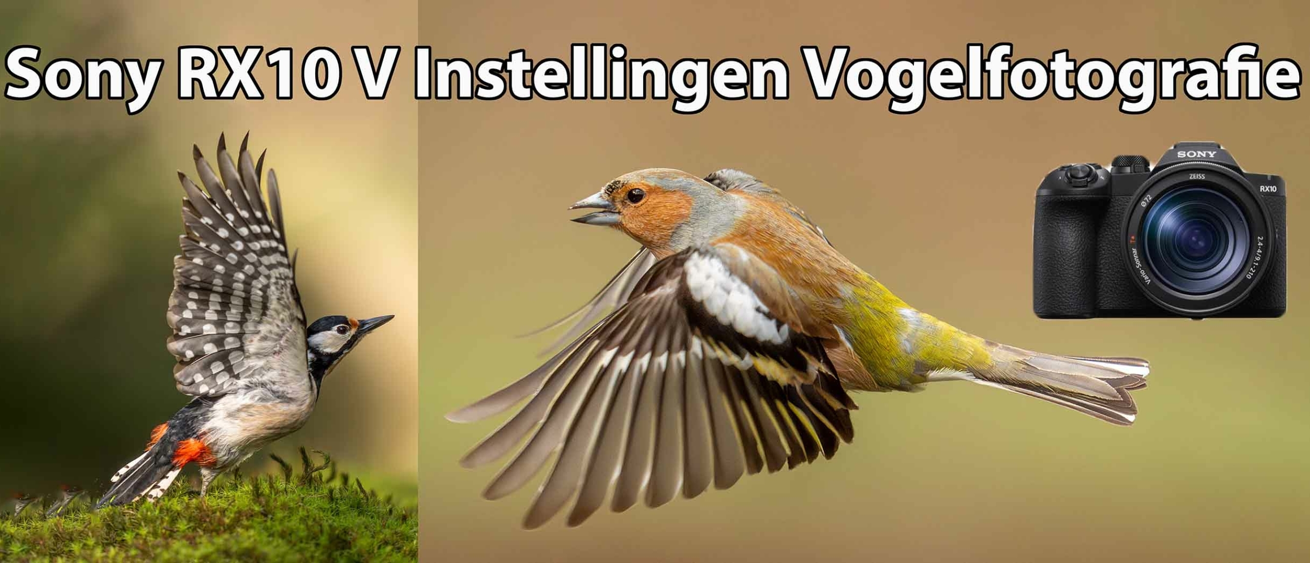 Sony RX10 V Vogelfotografie Instellingen