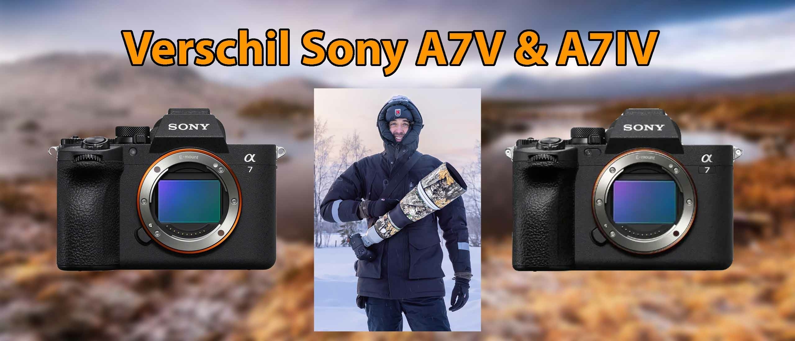 Verschil Sony a7v en a7 iv systeem camera vergelijking