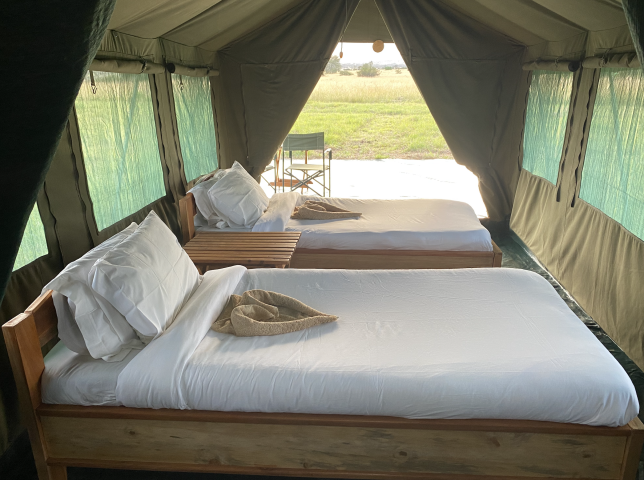 Kimbilio Serengeti Camp Twin Room