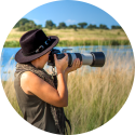 Kim Paffen wildlife photographer, content creator and photography coach