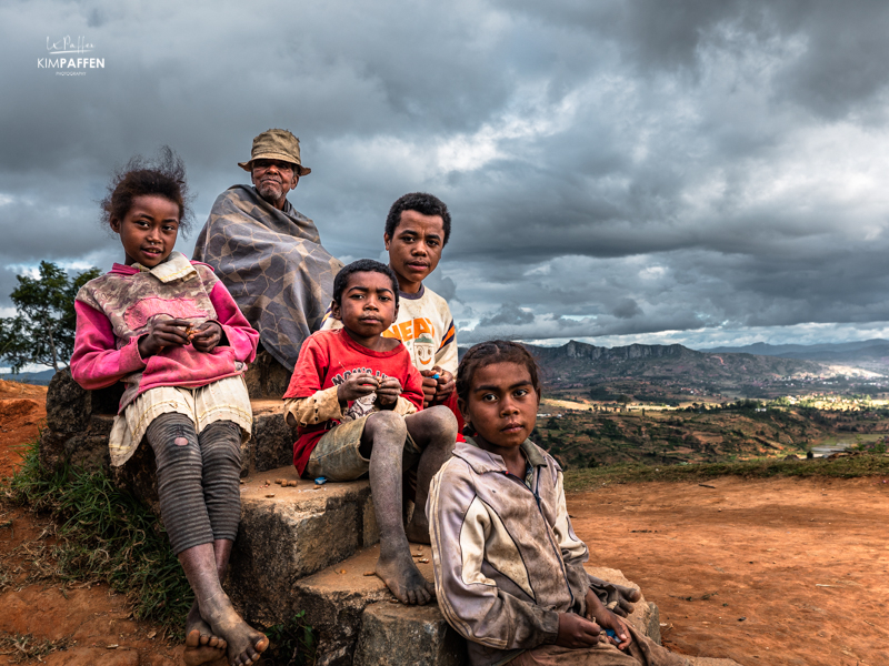 Malagasy people in the Highlands of Madagascar