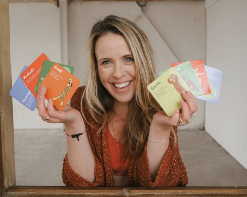 CHRIS LEBENS OUDER EN KINDYOGA