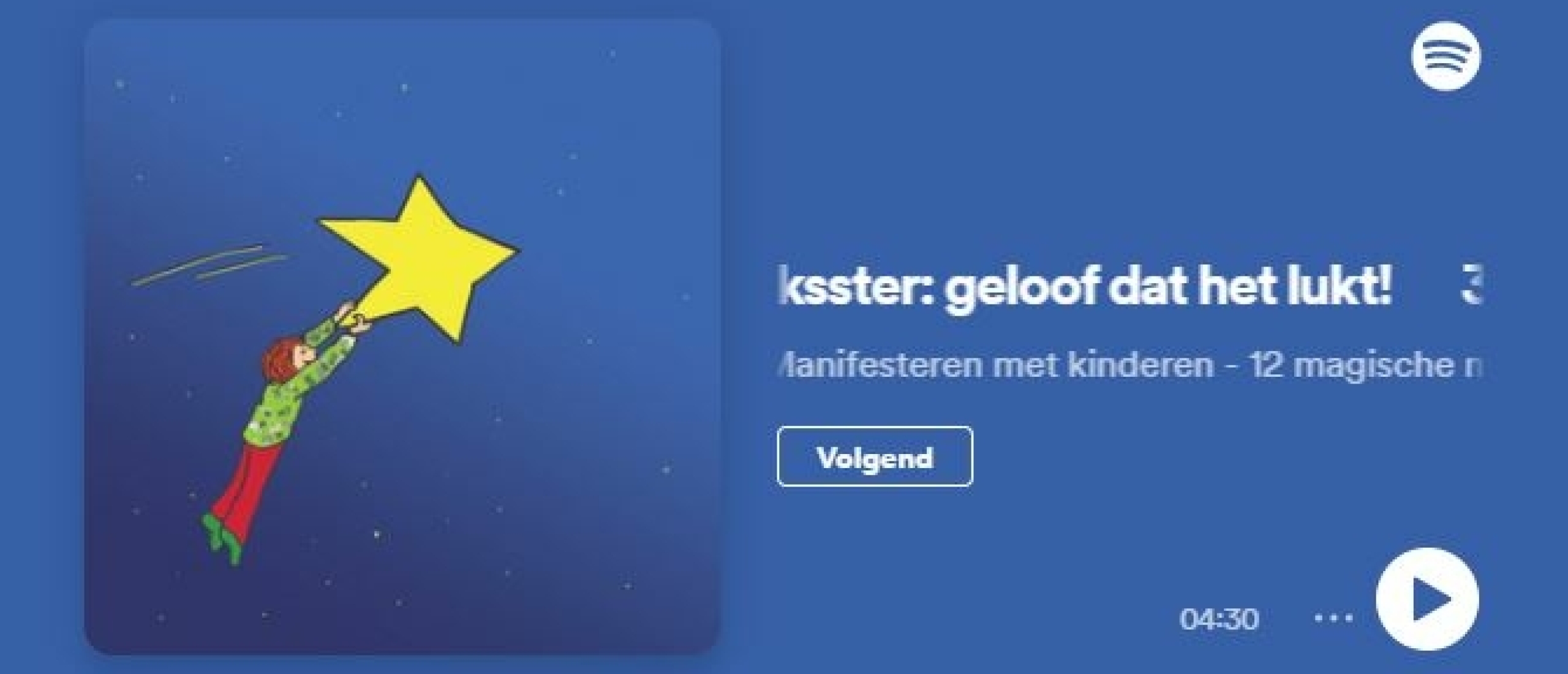 geluksster manifesteren