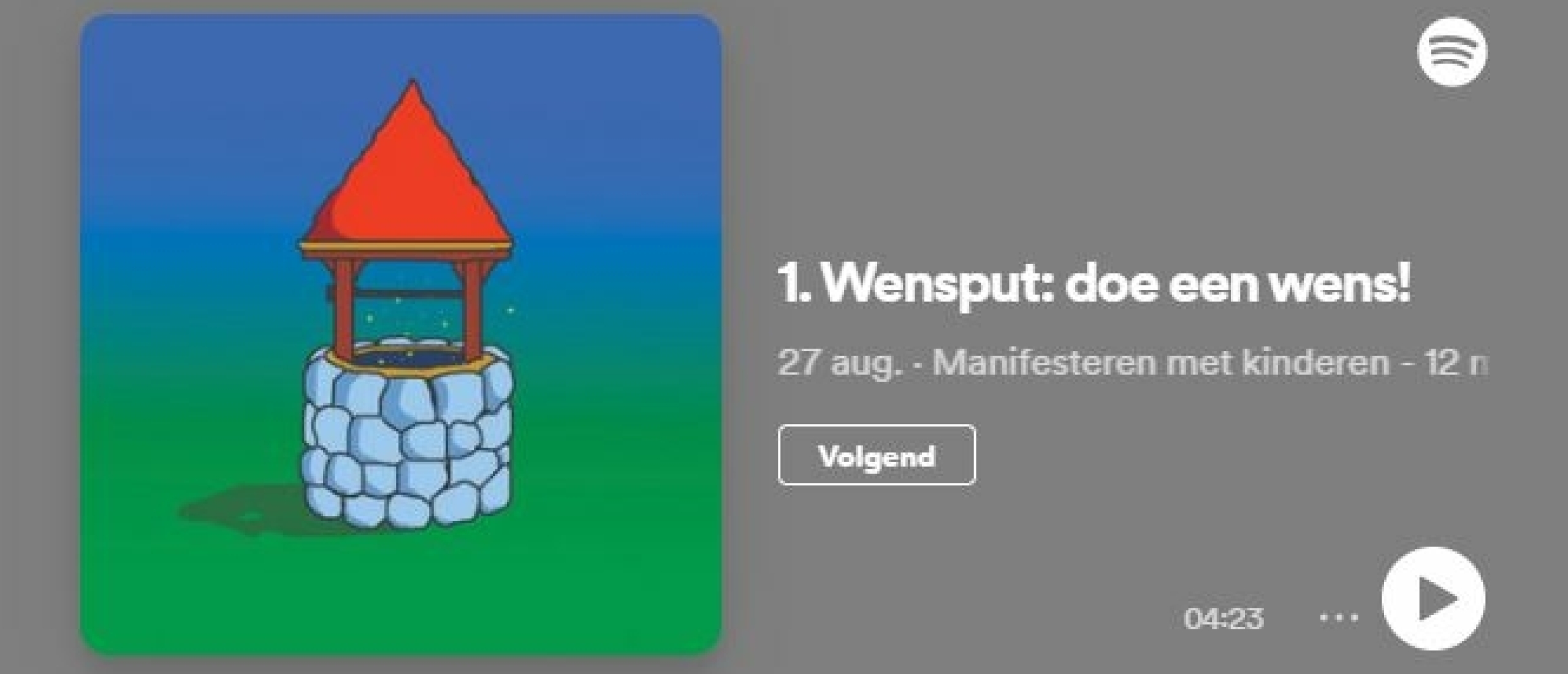 manifesteren wensput
