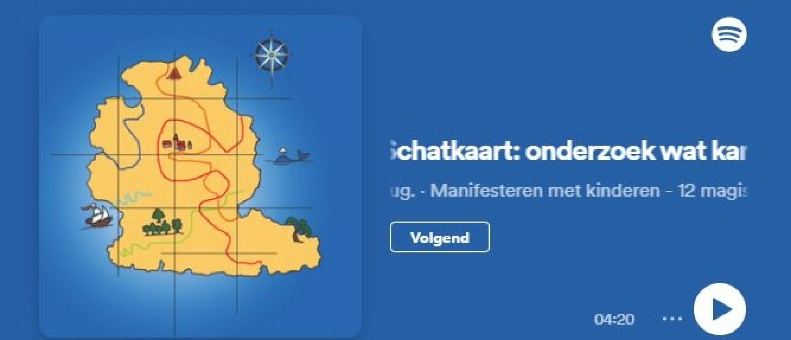 schatkaart manifesteren met kinderen