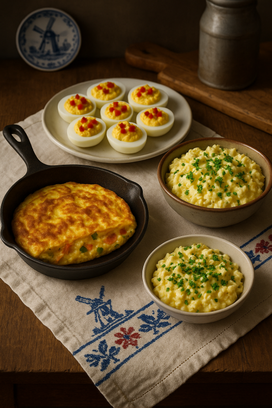 Nederlandse-klassiers-boerenomelet-gevulde-eieren-eiersalade-recept
