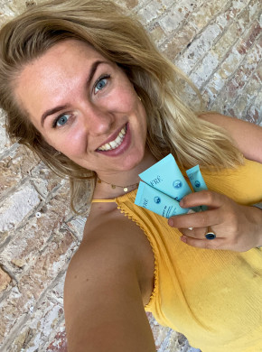 Kirsten voor Fre Skincare Fre Skincare