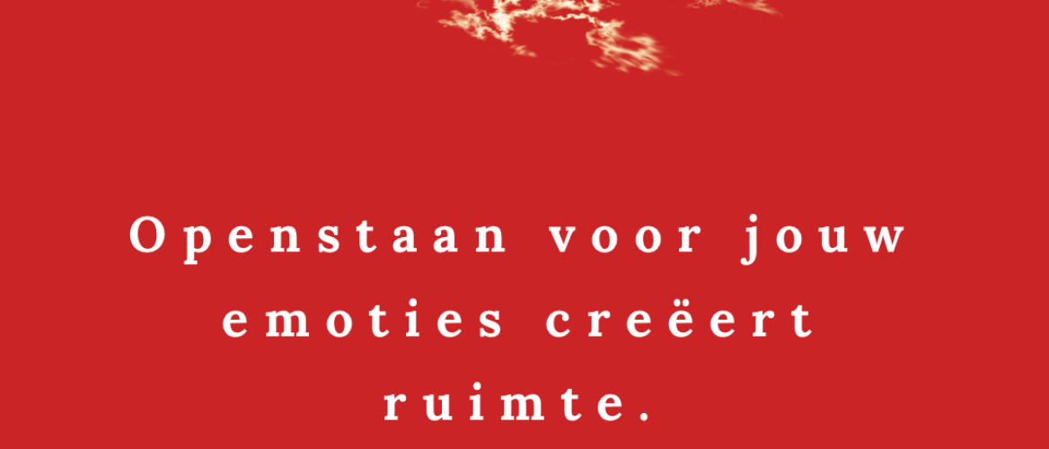 Als je emoties hoog zitten