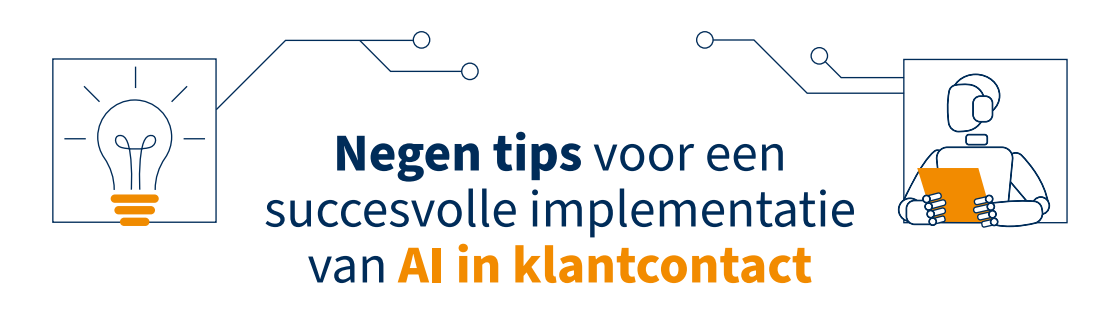 9 tips AI in klantcontact