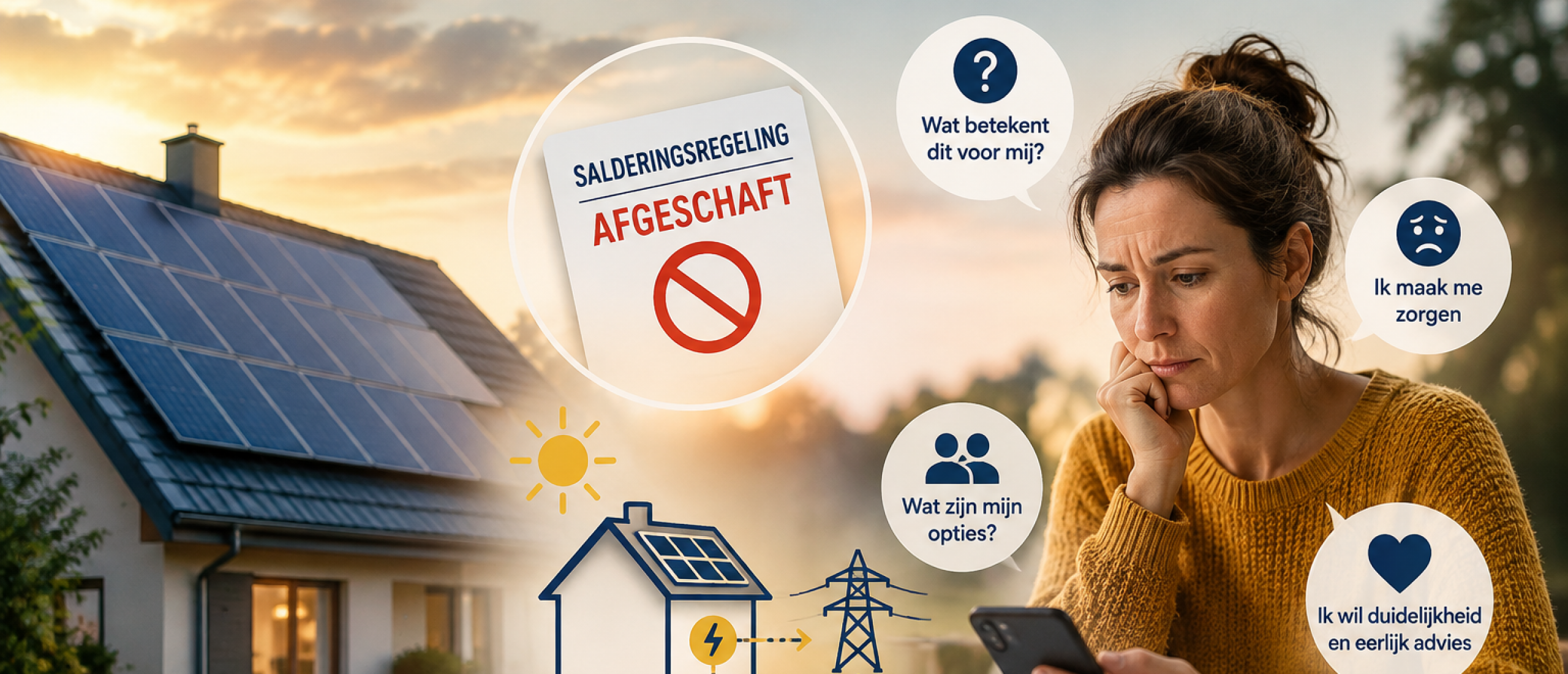 De Gouden Vink | Wat betekent het afschaffen van de salderingsregeling voor de (B2B) klant?