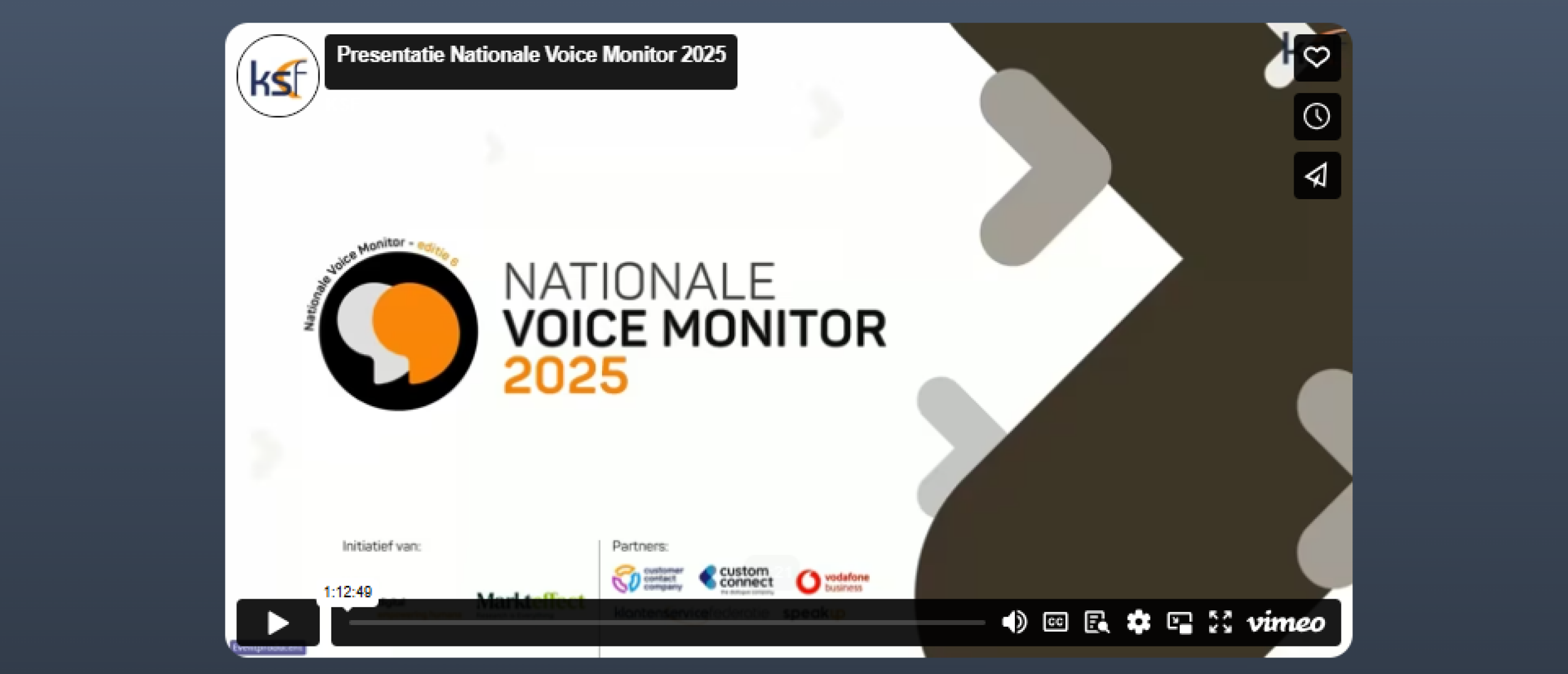 Opname | Presentatie Nationale Voice Monitor 2025