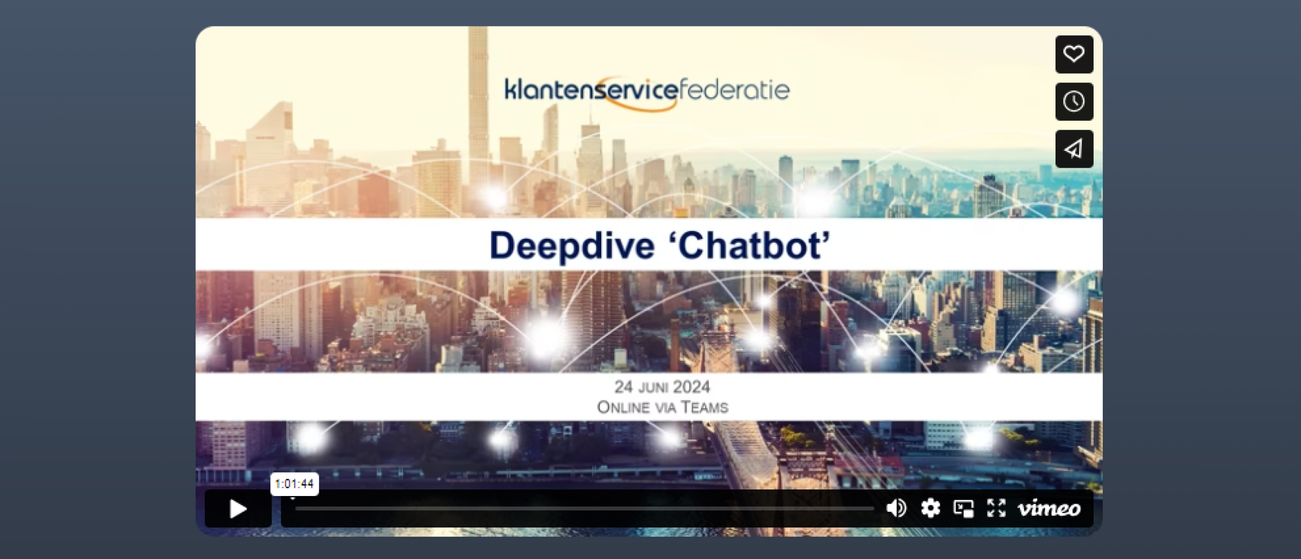 Opname | KSF Deepdive 'Chatbots'