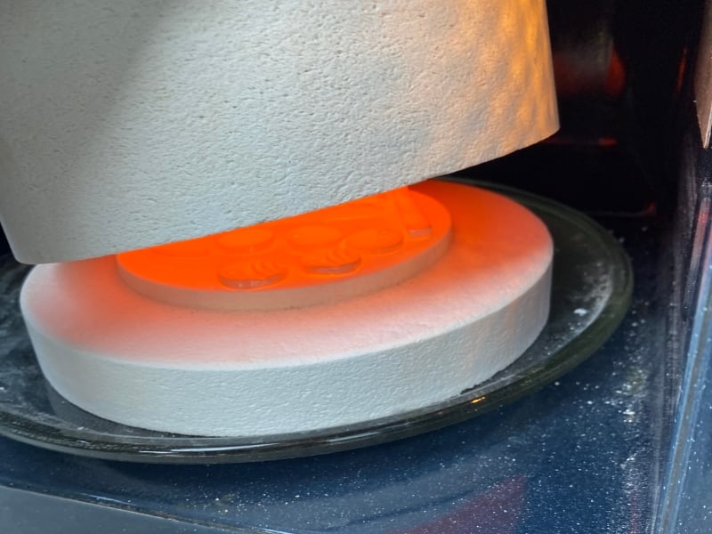 Hotpot in microgolfoven