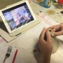 Kleien met klei met mij op de ipad