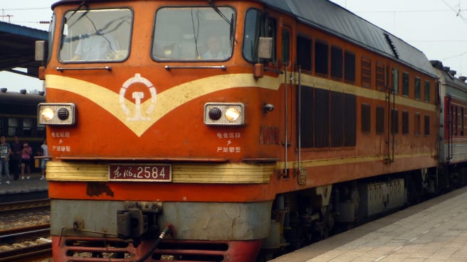 Reizen met de trein in Azië met kinderen