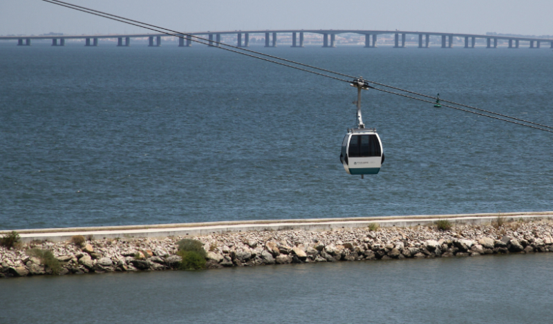 Telecabine Lisboa in Parque das Nações