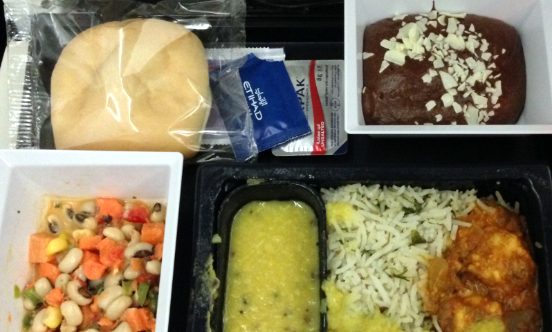 Heeft Etihad een kindermenu aan boord?