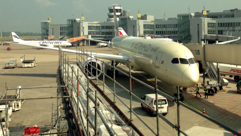 Etihad Airways met gezin ervaring