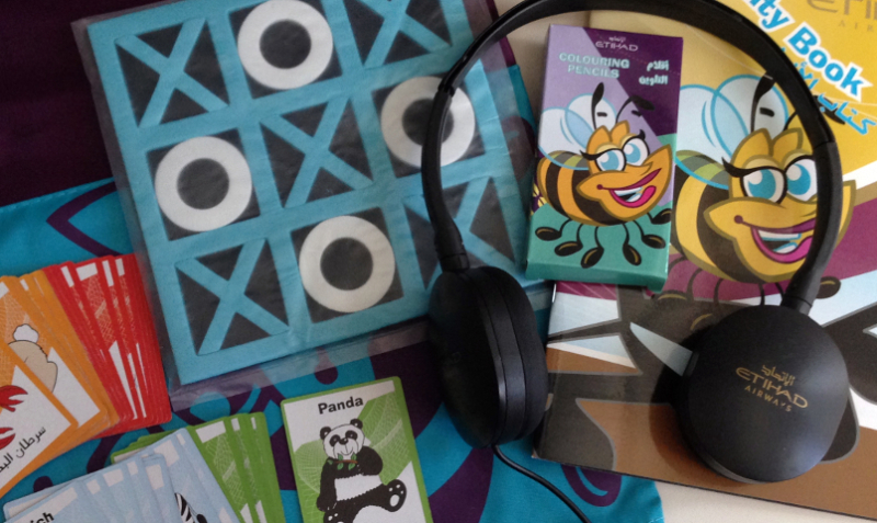 Etihad airways met kinderen, goed of niet