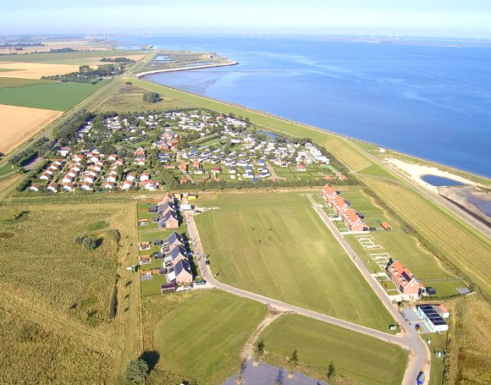 Vakantiepark aan zee in Nederland