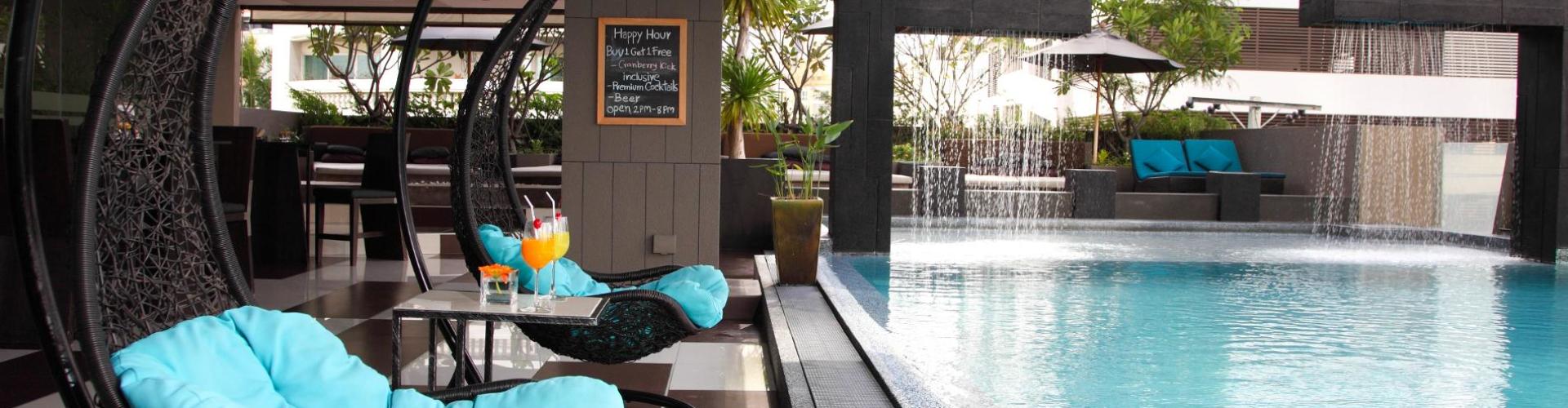 Goed hotel in Bangkok met rooftop zwembad