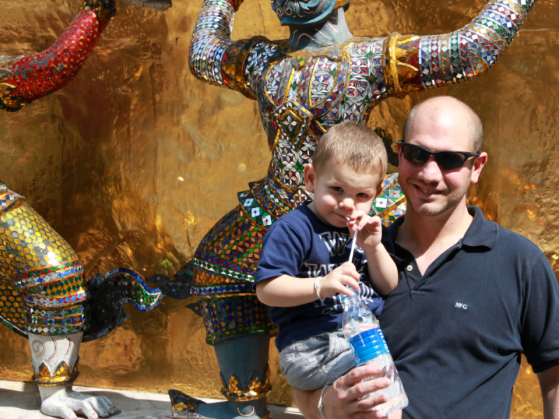 Bangkok Koninklijk Paleis met kinderen Bangkok Koninklijk Paleis met kinderen