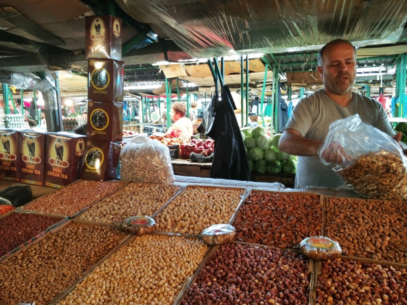 Old Bazar Skopje met kinderen