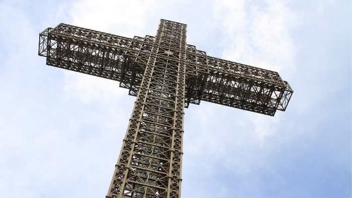 The Millennium Cross van Skopje