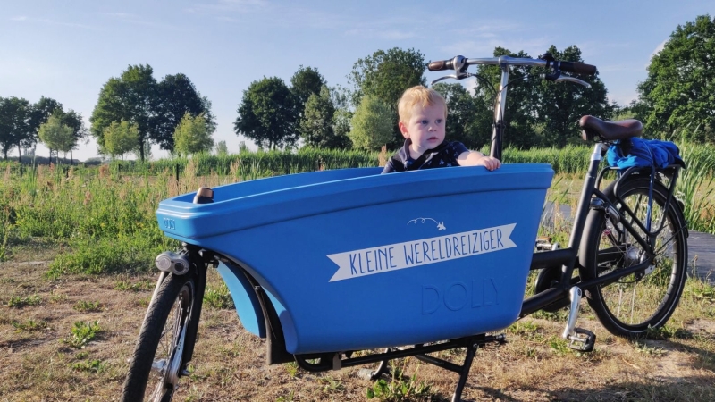 Fietsen met kinderenFietsen met kinderen in Maashorst