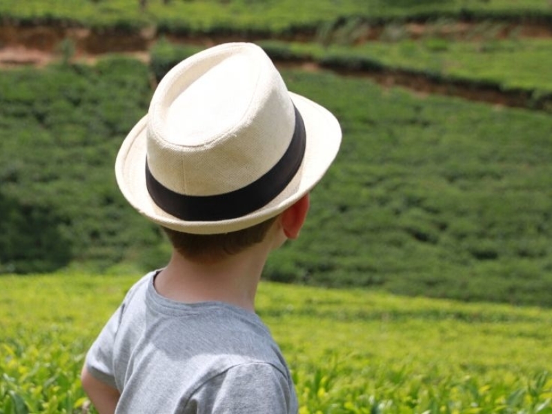 Sri Lanka met kinderen