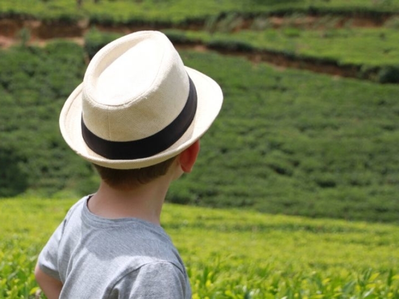 Sri Lanka met kinderen