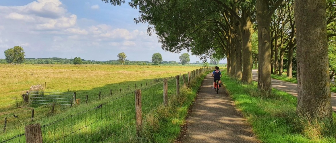 15 kilometer fietsen naar de stadsmolen van Ravenstein (en terug)