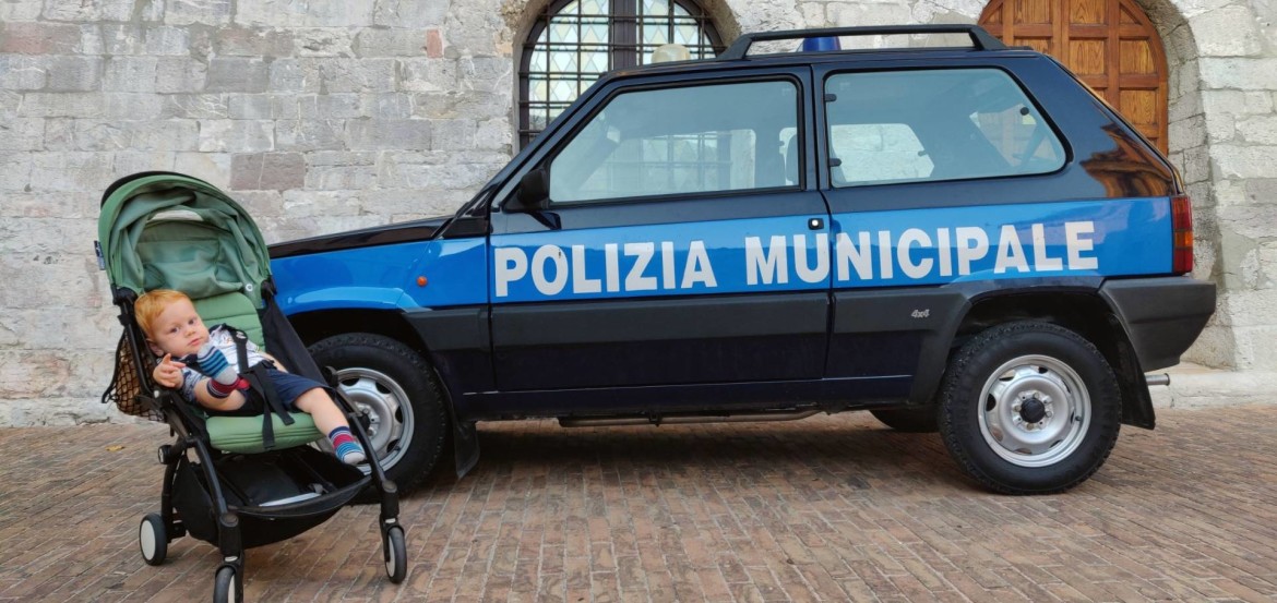 Assisi bezoeken met een baby