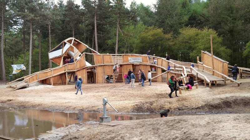 Speeltuin Herperduin met kinderen