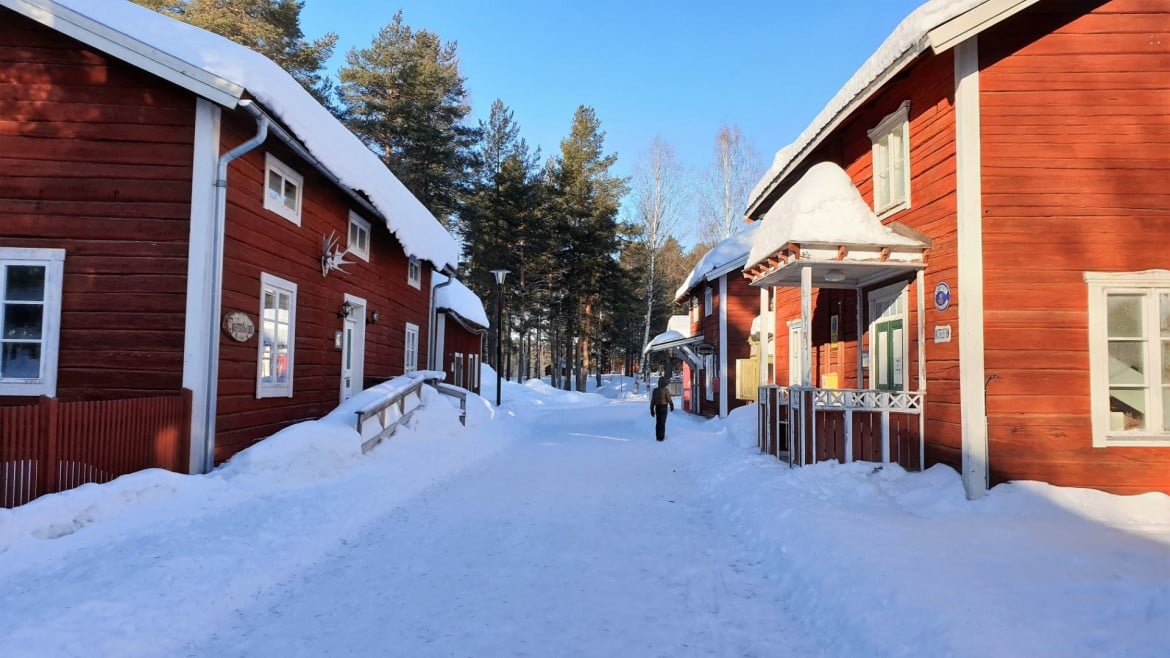 Gammplatsen museum in Zweeds Lapland