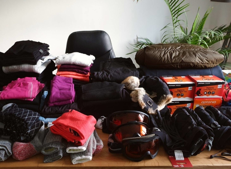 Warme kleding mee op wintersport