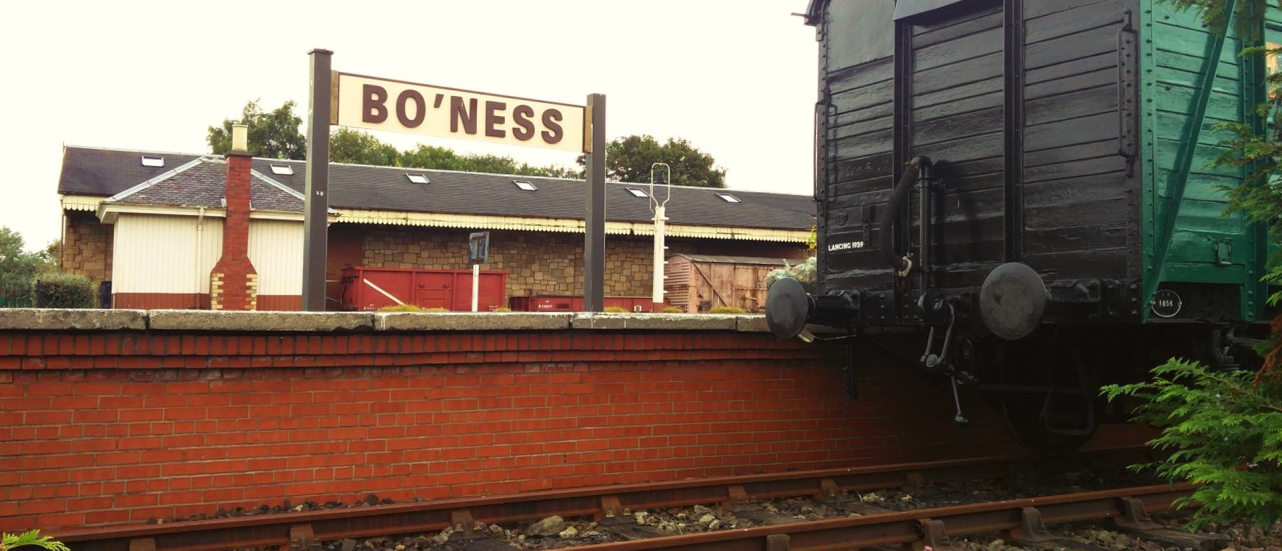 Bo’ness & Kinneil Railway, op bezoek bij Thomas en Percy