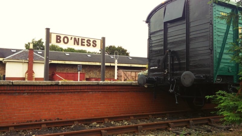 Spoorwegmuseum Schotland met kinderen