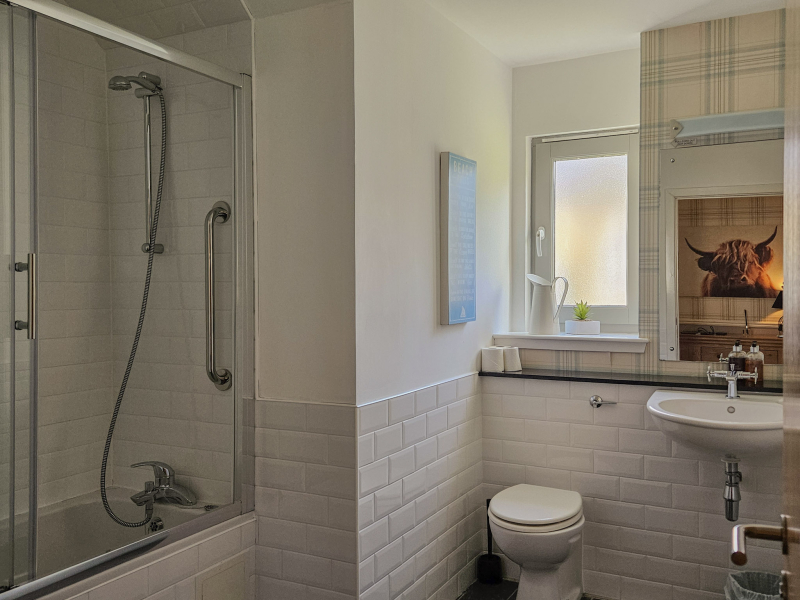 Abbey Holidays Loch Ness badkamer