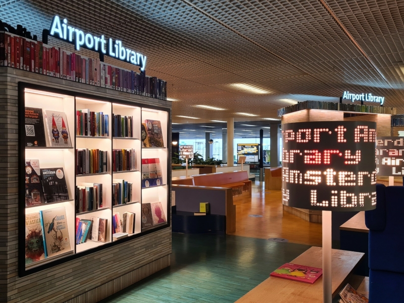 Airport Library Schiphol Amsterdam