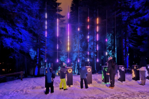 Alta Lumina met kinderen in Les Gets