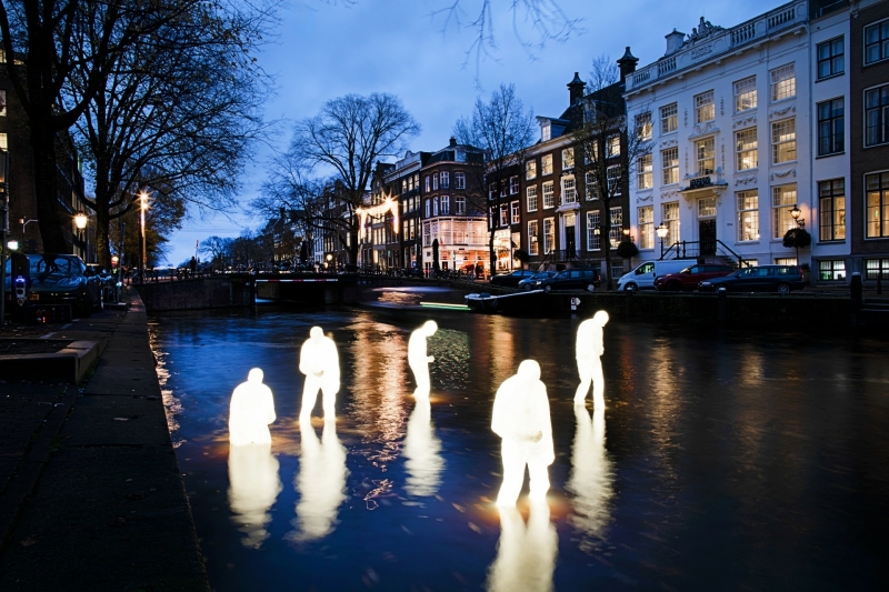 Amsterdam Light Festival met kinderen, Artificial Humans