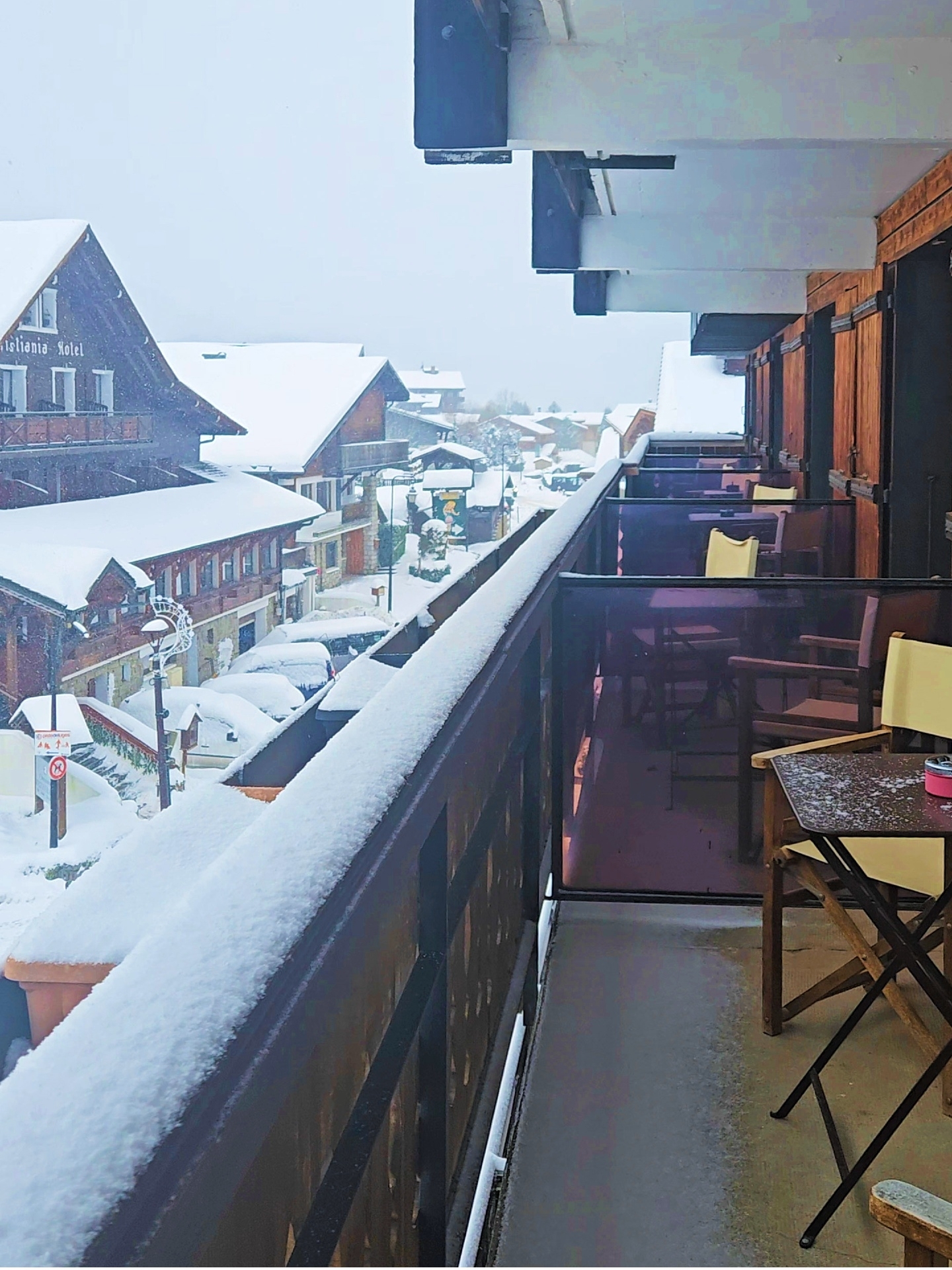 Balkon Chalet-Hôtel La Marmotte Les Gets