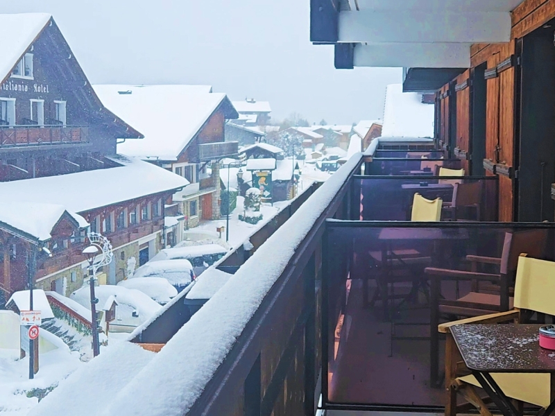 Balkon Chalet-Hôtel La Marmotte Les Gets
