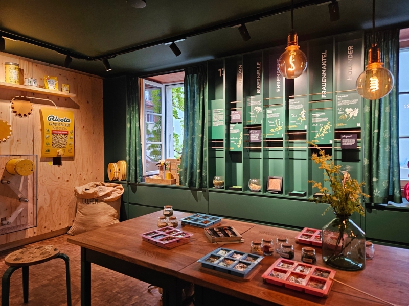 Baselland Ricola Erlebniswelt workshop zeepjes maken