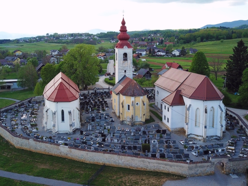 Bela Krajina Three Churches Rosalnice